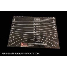 Plexiglass Radius Template Tool
